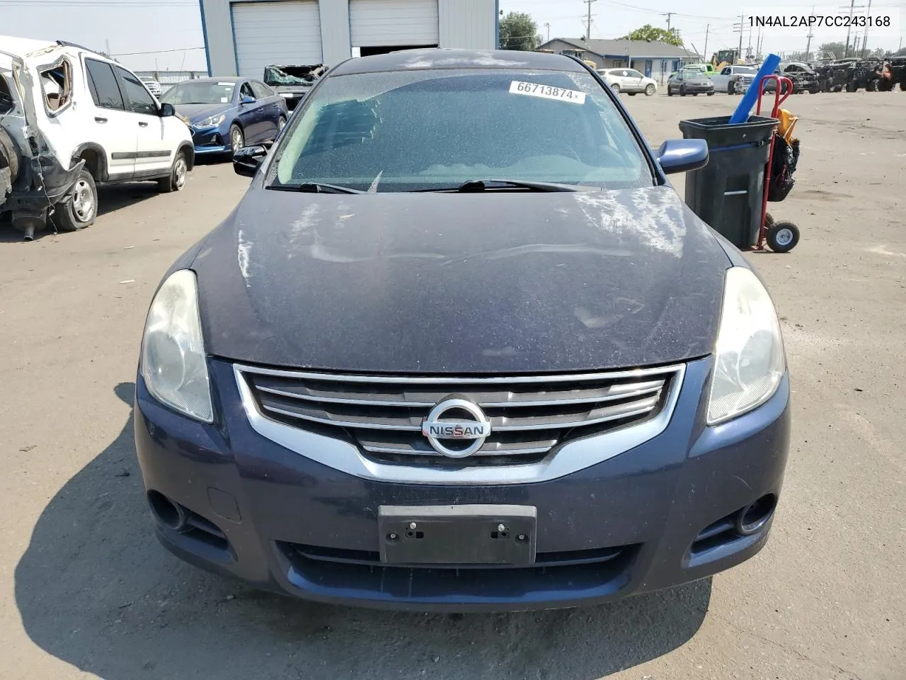 2012 Nissan Altima Base VIN: 1N4AL2AP7CC243168 Lot: 66713874