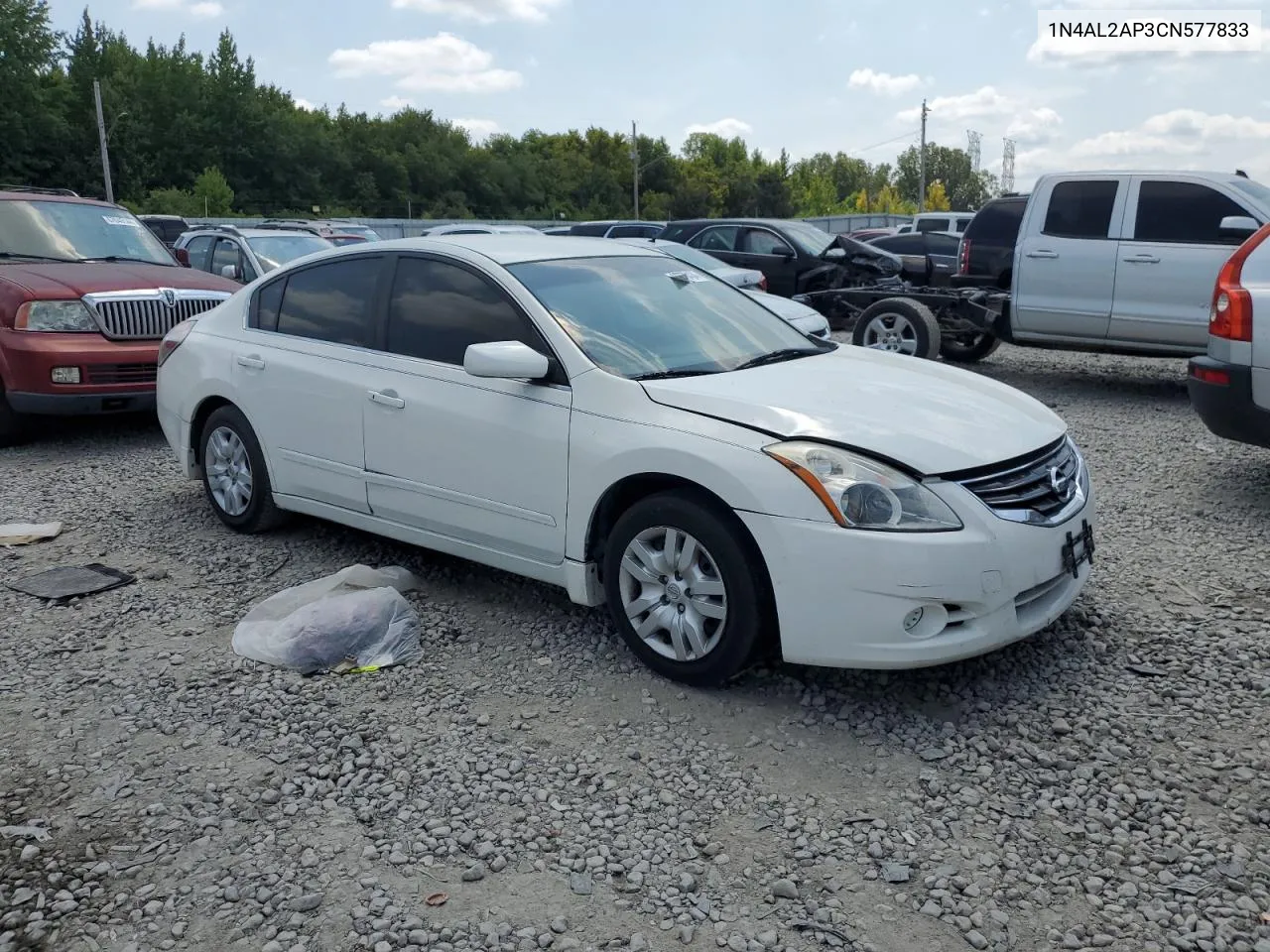 2012 Nissan Altima Base VIN: 1N4AL2AP3CN577833 Lot: 66778434