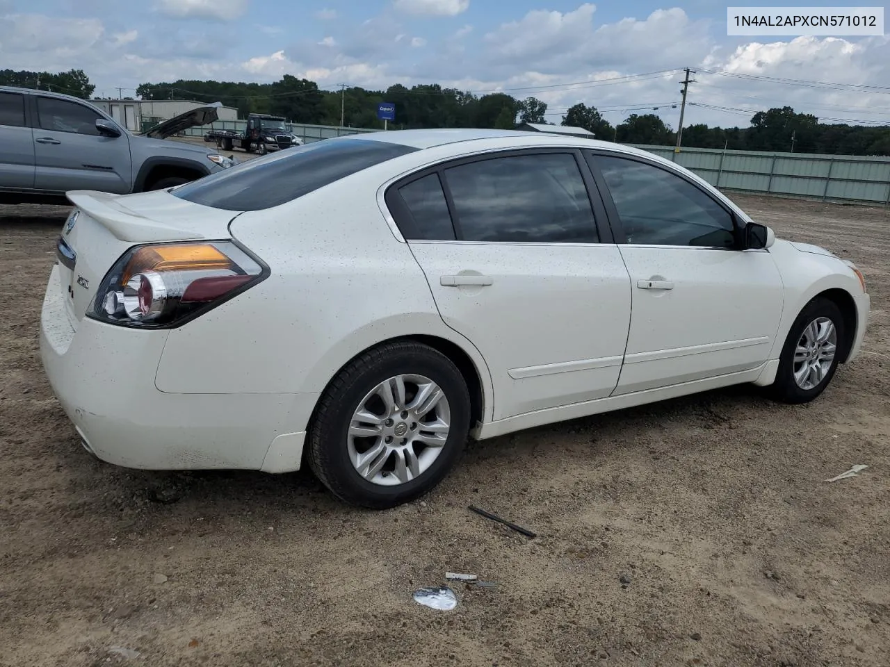 2012 Nissan Altima Base VIN: 1N4AL2APXCN571012 Lot: 67542824