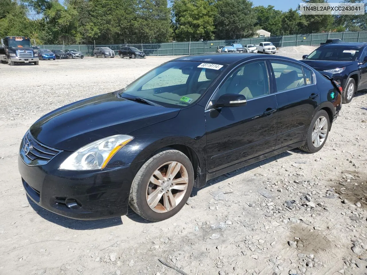 2012 Nissan Altima Sr VIN: 1N4BL2APXCC243041 Lot: 68119114