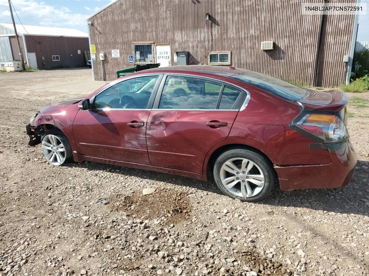 2012 Nissan Altima Sr VIN: 1N4BL2AP7CN572591 Lot: 68243354