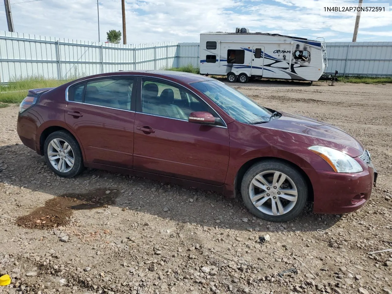 2012 Nissan Altima Sr VIN: 1N4BL2AP7CN572591 Lot: 68243354