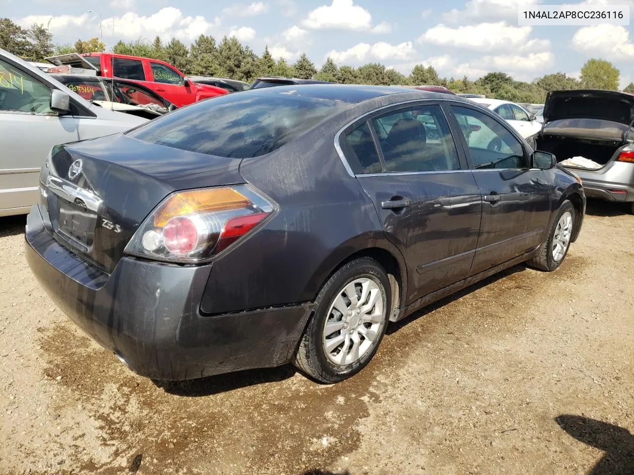 2012 Nissan Altima Base VIN: 1N4AL2AP8CC236116 Lot: 68754534