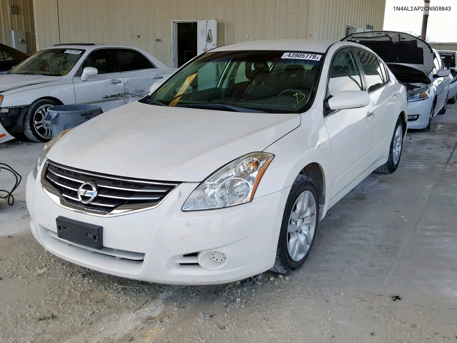 2012 Nissan Altima Base VIN: 1N4AL2AP2CN508843 Lot: 68922494