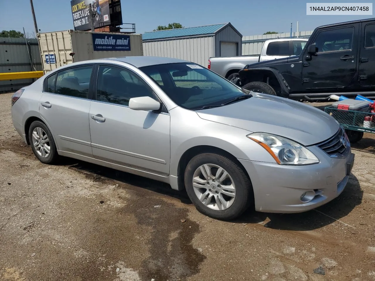 2012 Nissan Altima Base VIN: 1N4AL2AP9CN407458 Lot: 69039514