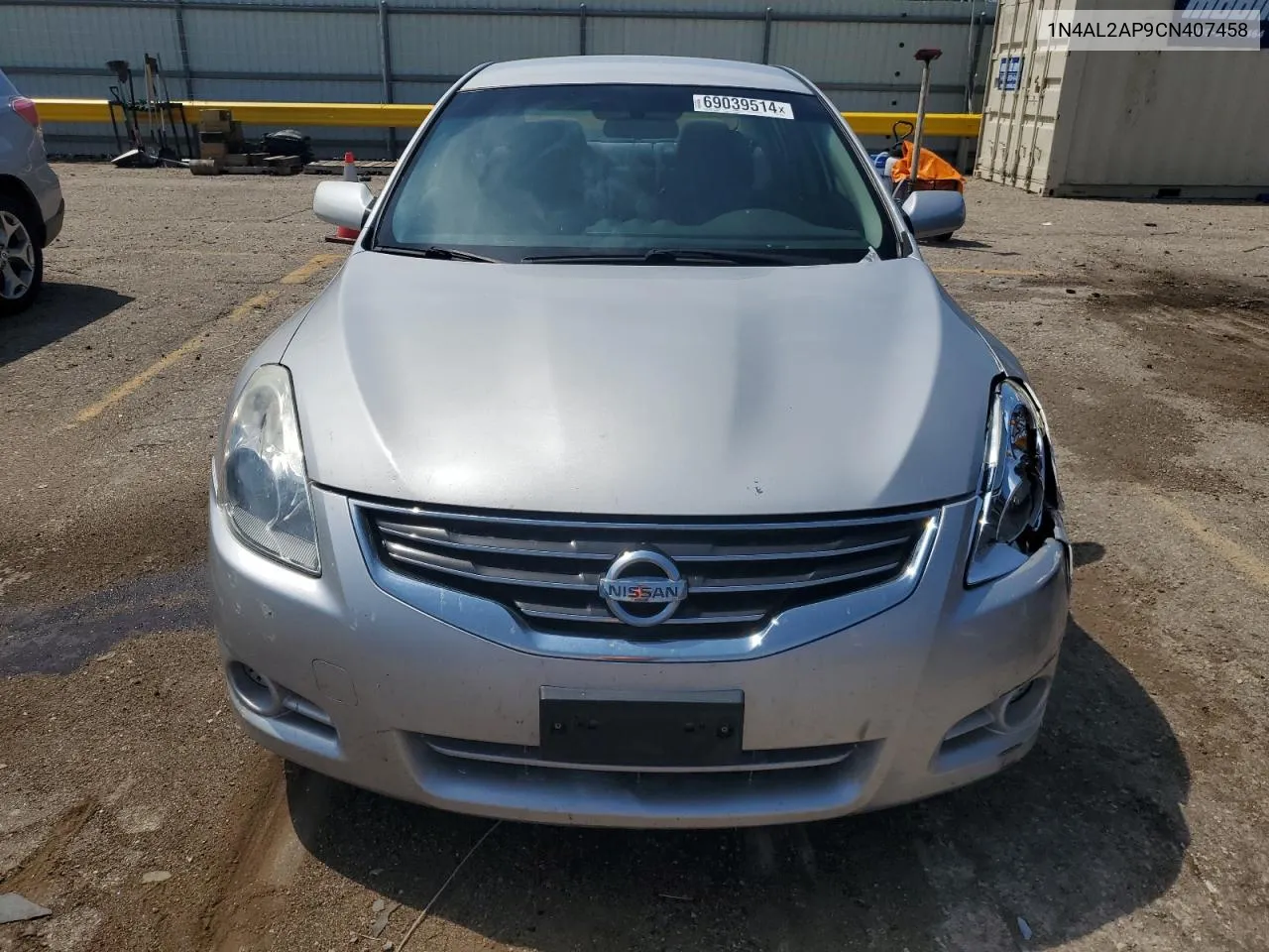 2012 Nissan Altima Base VIN: 1N4AL2AP9CN407458 Lot: 69039514