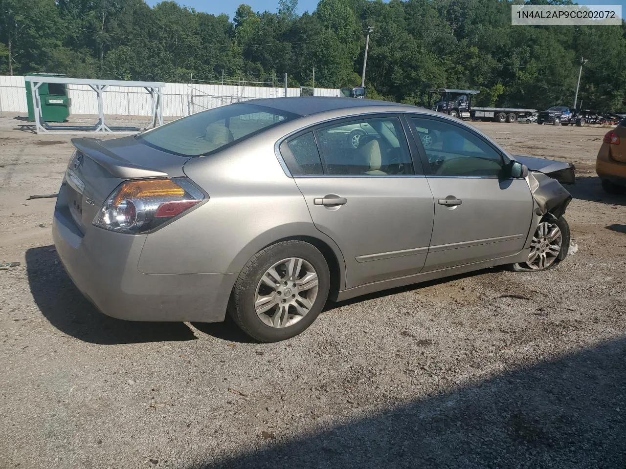 2012 Nissan Altima Base VIN: 1N4AL2AP9CC202072 Lot: 69278344