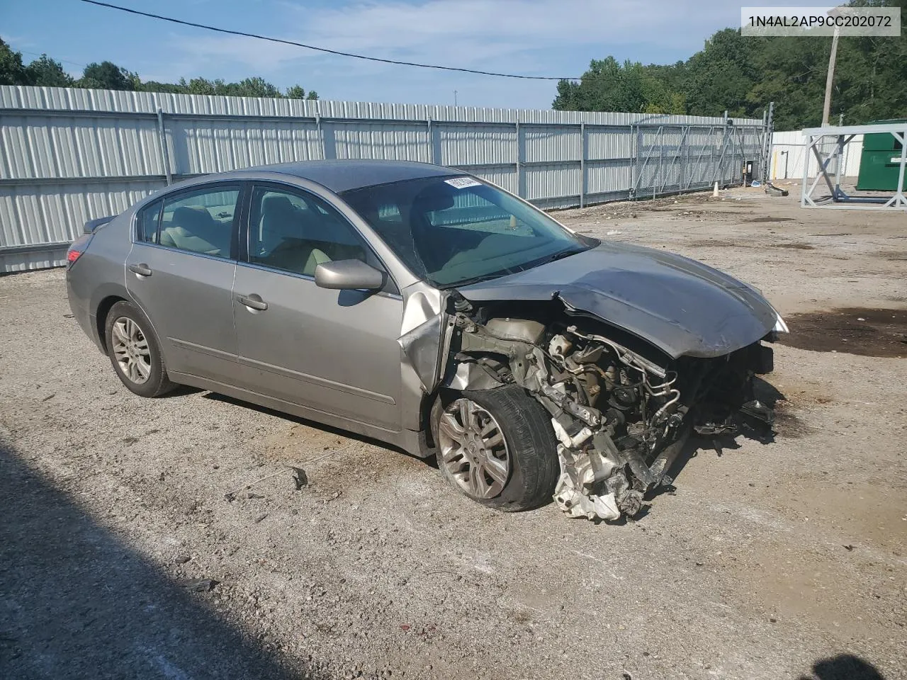 2012 Nissan Altima Base VIN: 1N4AL2AP9CC202072 Lot: 69278344