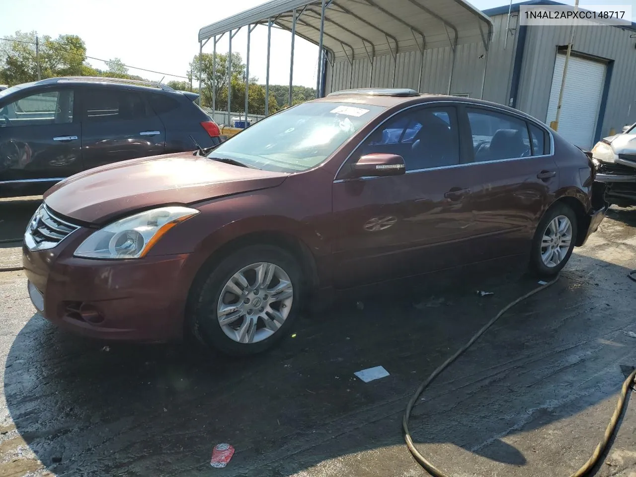 2012 Nissan Altima Base VIN: 1N4AL2APXCC148717 Lot: 69285874