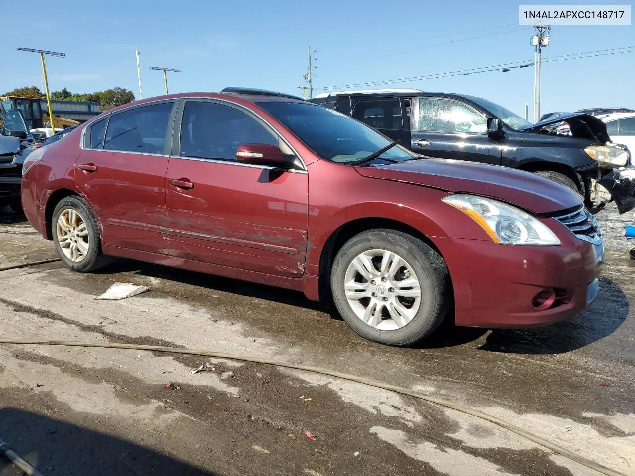 2012 Nissan Altima Base VIN: 1N4AL2APXCC148717 Lot: 69285874