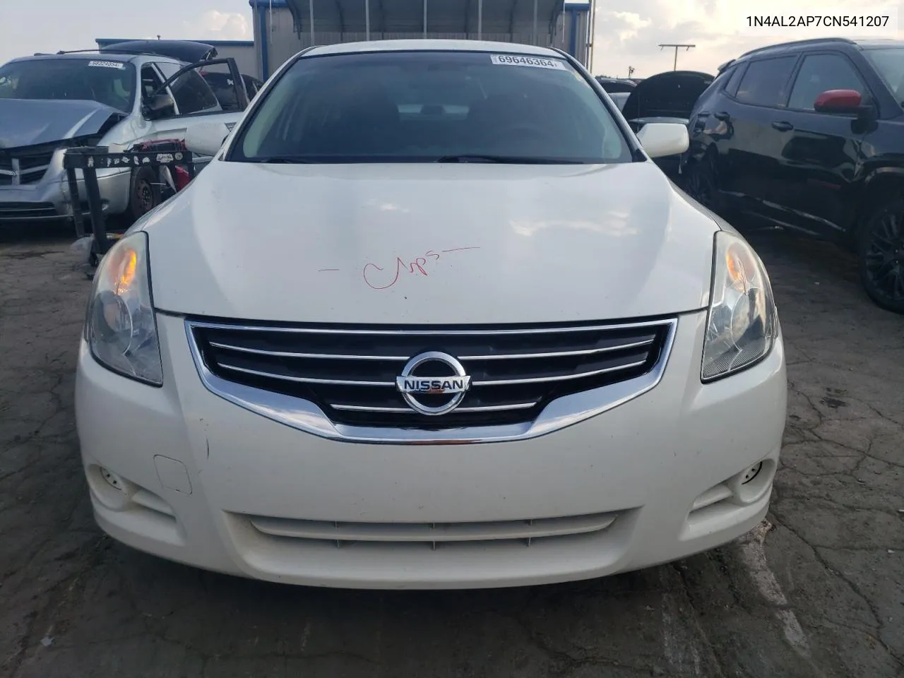 2012 Nissan Altima Base VIN: 1N4AL2AP7CN541207 Lot: 69646364