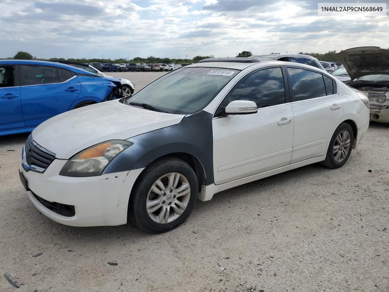 2012 Nissan Altima Base VIN: 1N4AL2AP9CN568649 Lot: 69701614