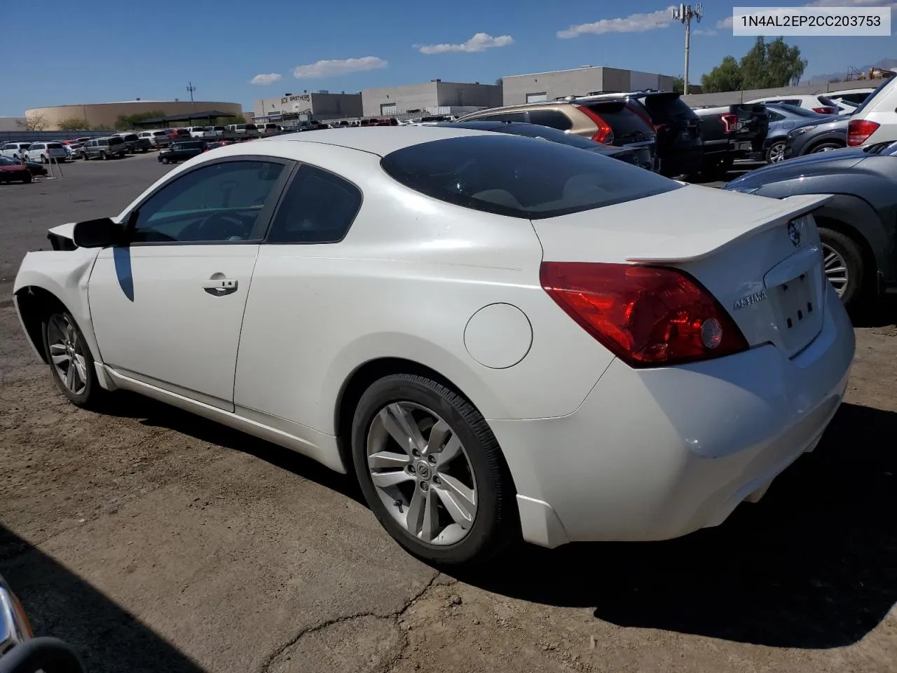 2012 Nissan Altima S VIN: 1N4AL2EP2CC203753 Lot: 70017544