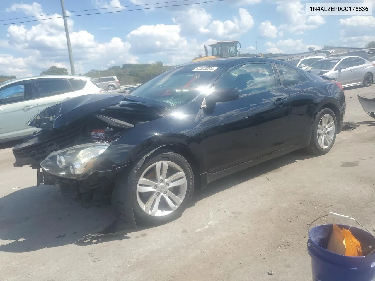 2012 Nissan Altima S VIN: 1N4AL2EP0CC178836 Lot: 70263034