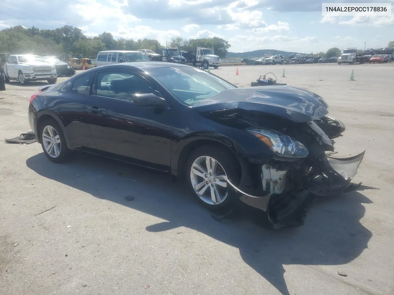 2012 Nissan Altima S VIN: 1N4AL2EP0CC178836 Lot: 70263034