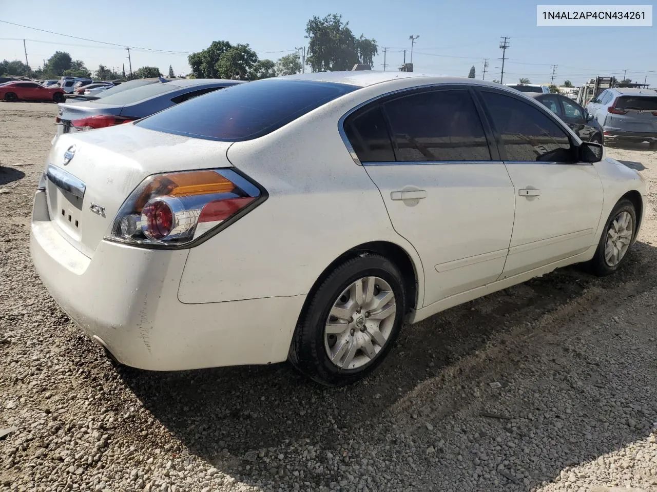 2012 Nissan Altima Base VIN: 1N4AL2AP4CN434261 Lot: 70311764