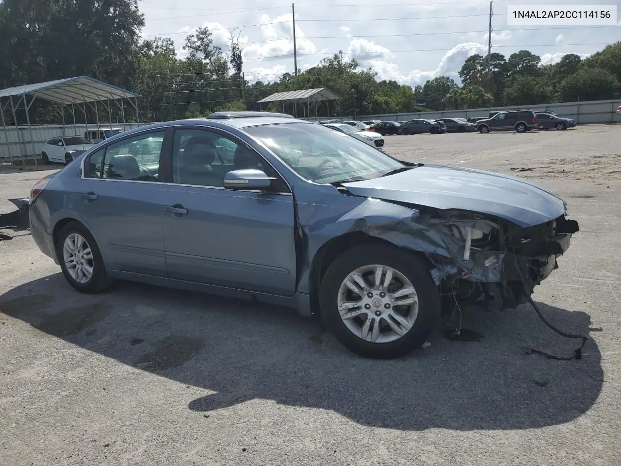 2012 Nissan Altima Base VIN: 1N4AL2AP2CC114156 Lot: 70792924