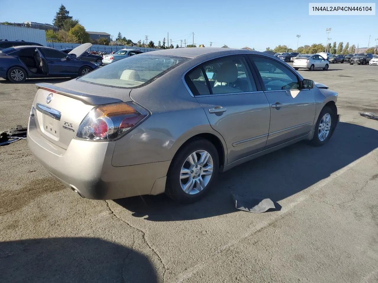 2012 Nissan Altima Base VIN: 1N4AL2AP4CN446104 Lot: 70856654