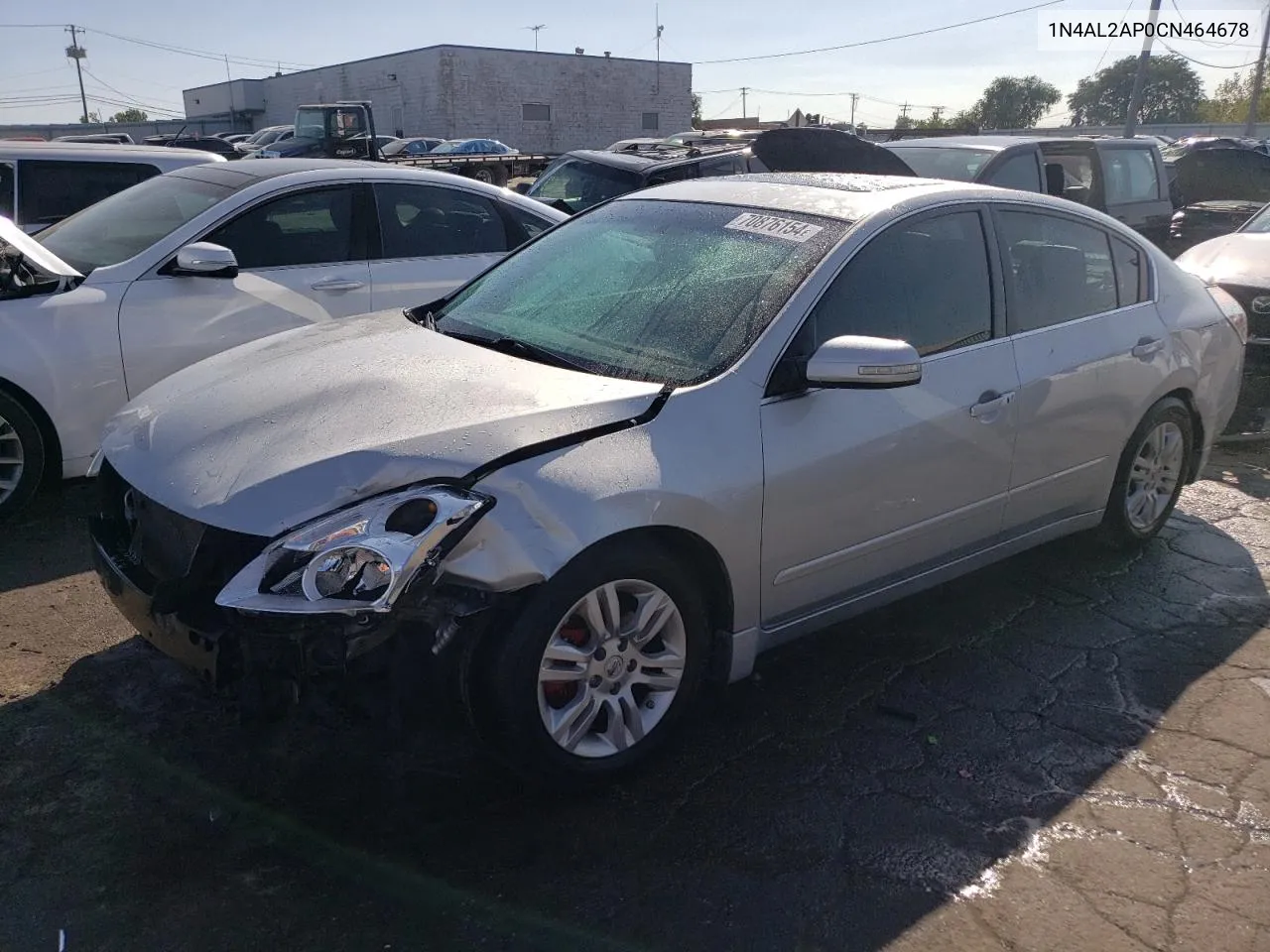 2012 Nissan Altima Base VIN: 1N4AL2AP0CN464678 Lot: 70876154