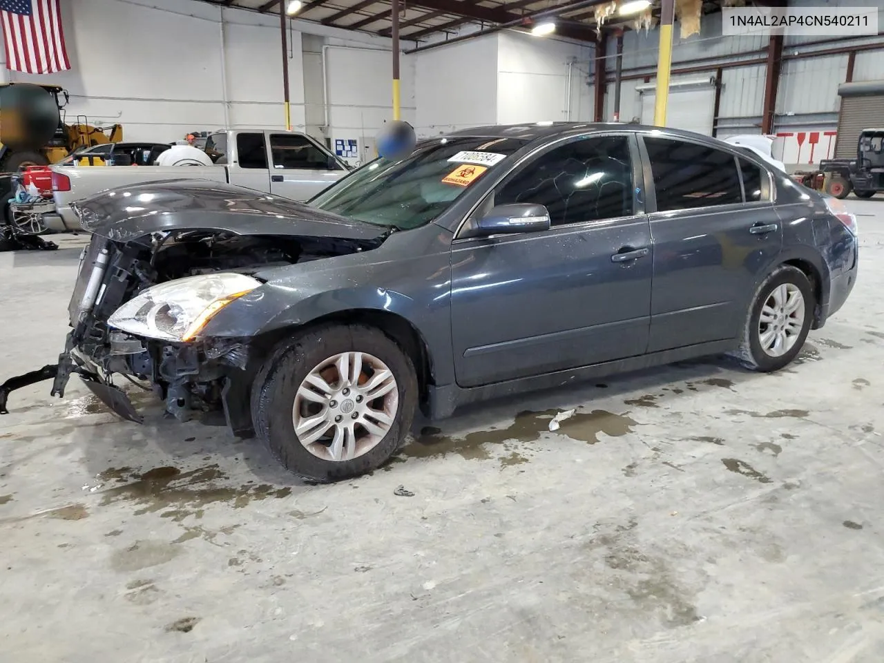 2012 Nissan Altima Base VIN: 1N4AL2AP4CN540211 Lot: 71006584