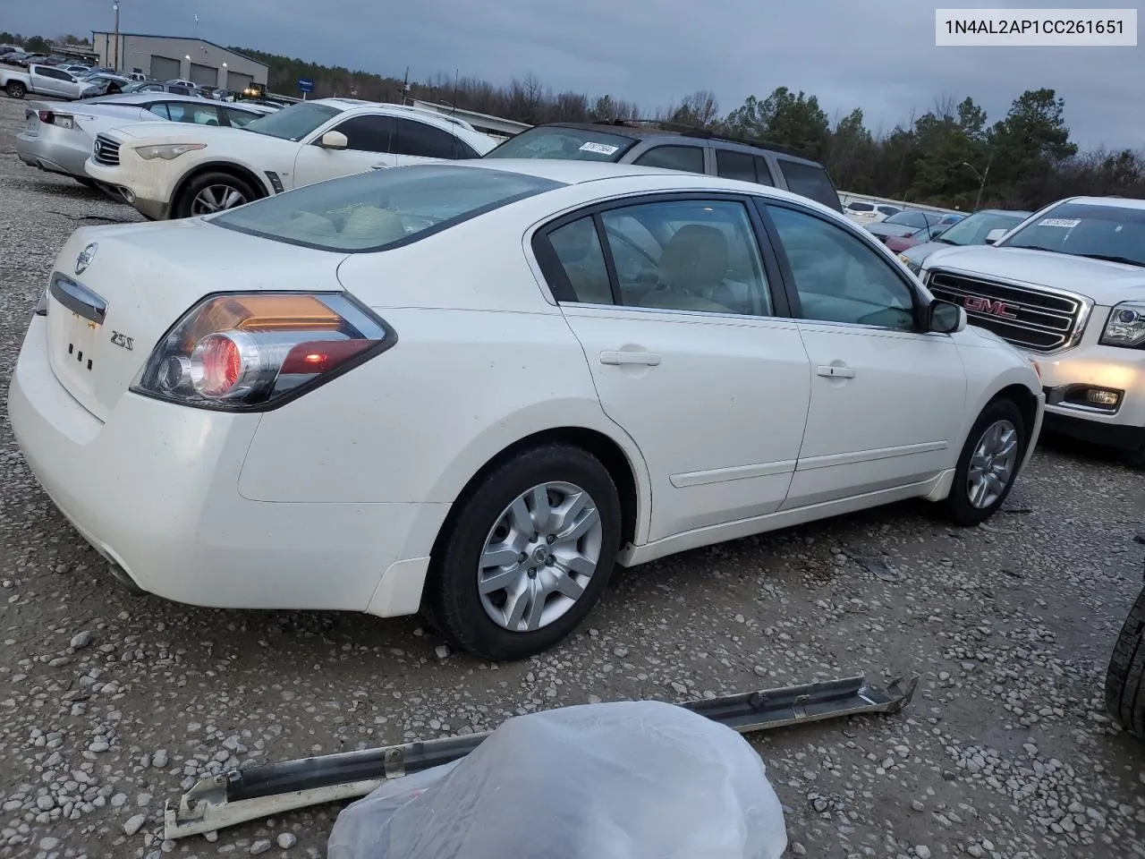 2012 Nissan Altima Base VIN: 1N4AL2AP1CC261651 Lot: 71298034