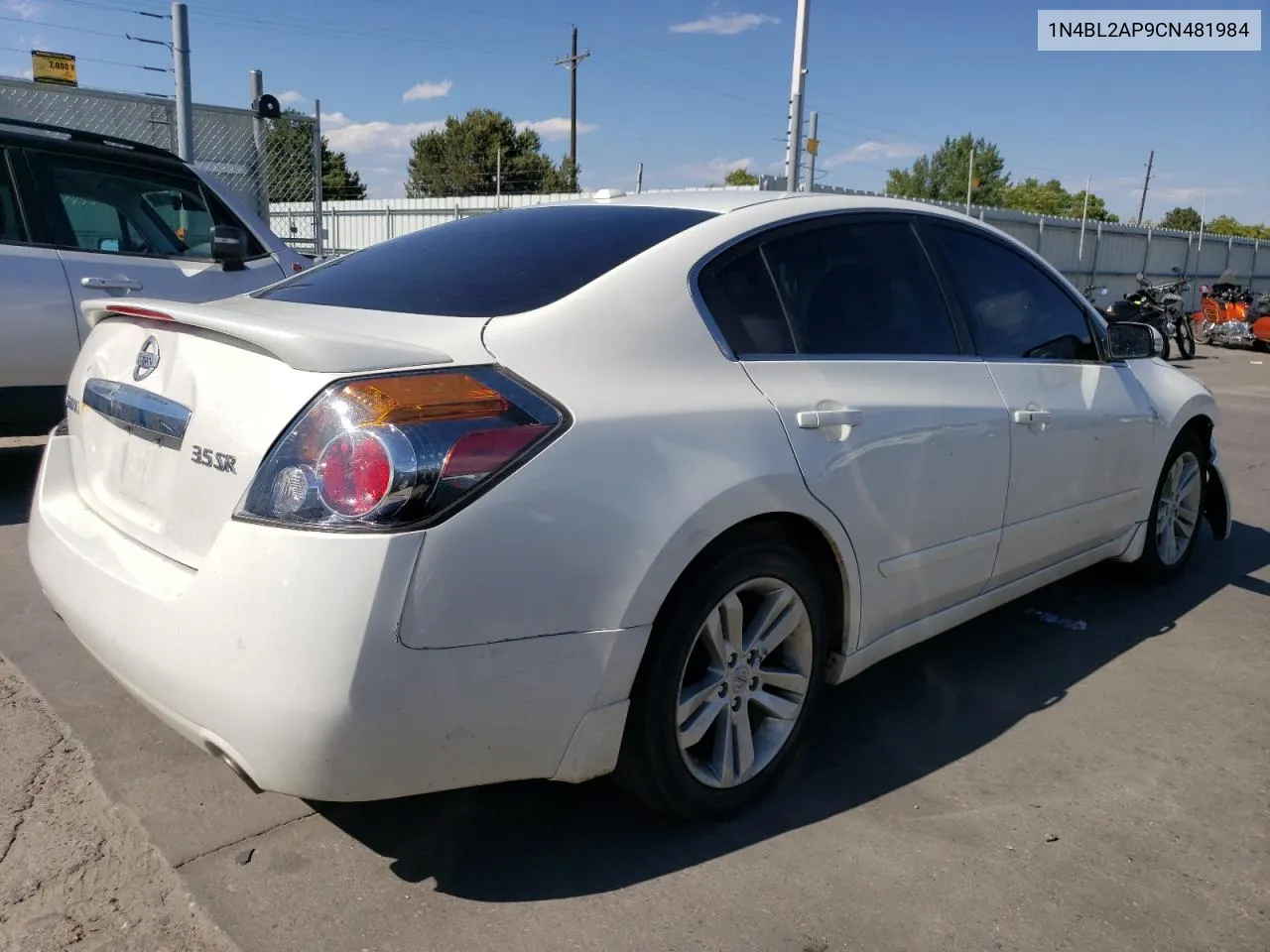 2012 Nissan Altima Sr VIN: 1N4BL2AP9CN481984 Lot: 71440924