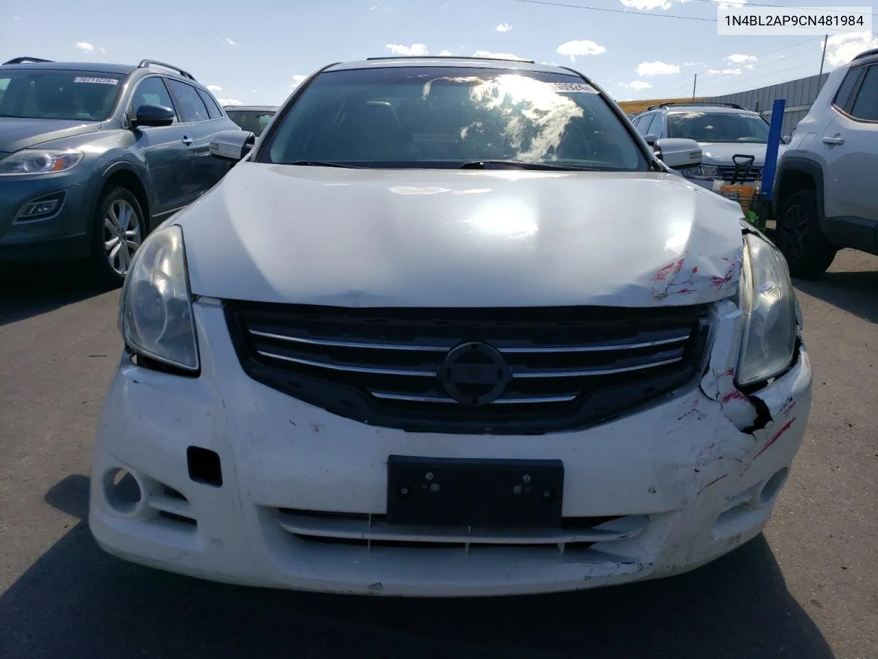 2012 Nissan Altima Sr VIN: 1N4BL2AP9CN481984 Lot: 71440924