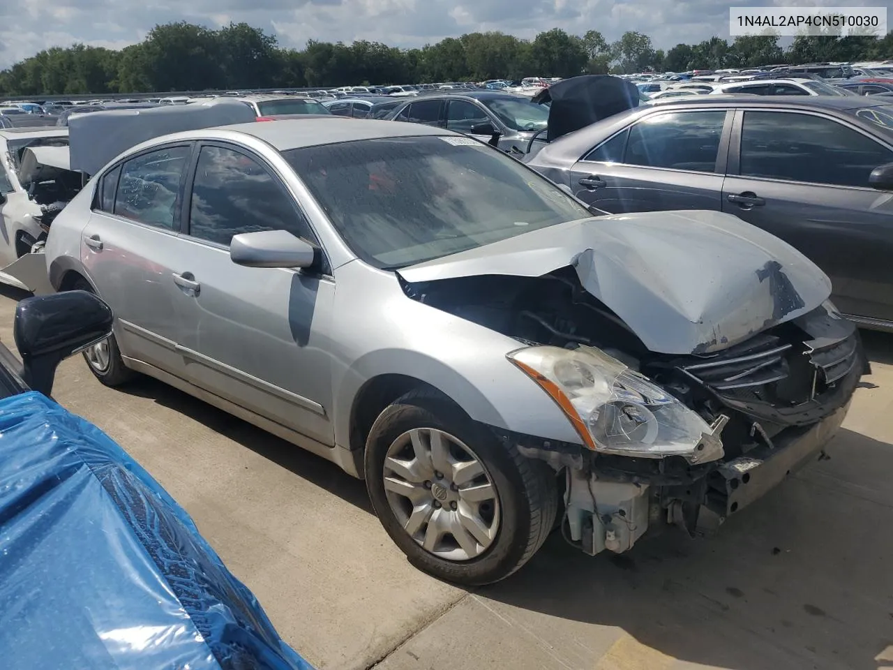 2012 Nissan Altima Base VIN: 1N4AL2AP4CN510030 Lot: 71596734