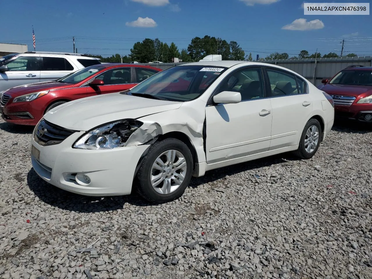 2012 Nissan Altima Base VIN: 1N4AL2APXCN476398 Lot: 71786624