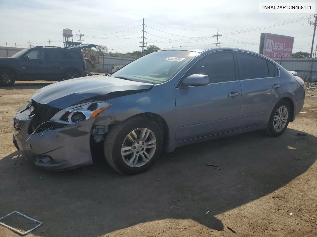 2012 Nissan Altima Base VIN: 1N4AL2AP1CN468111 Lot: 71988524