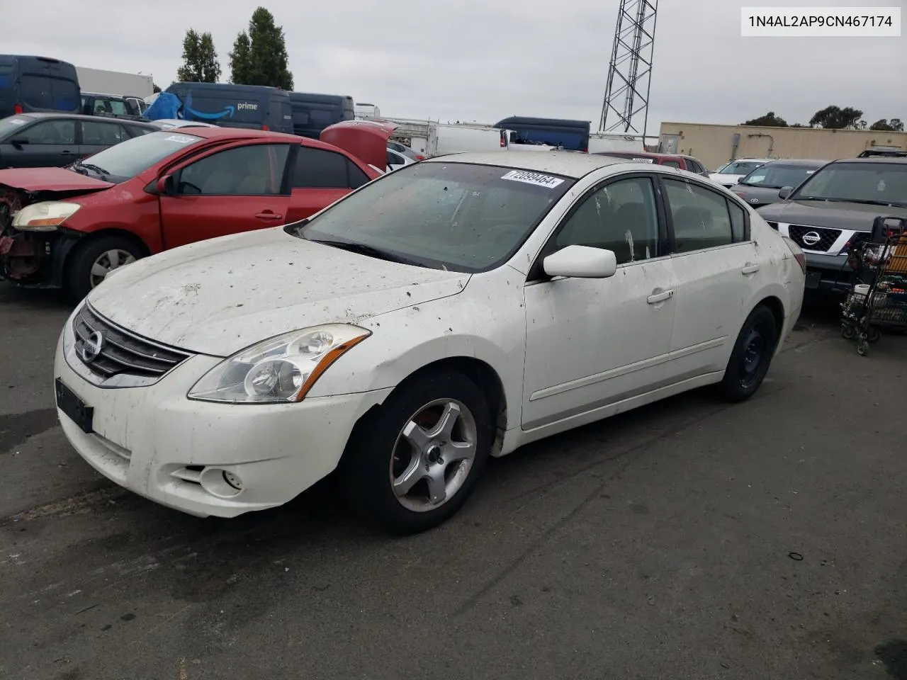 2012 Nissan Altima Base VIN: 1N4AL2AP9CN467174 Lot: 72099464