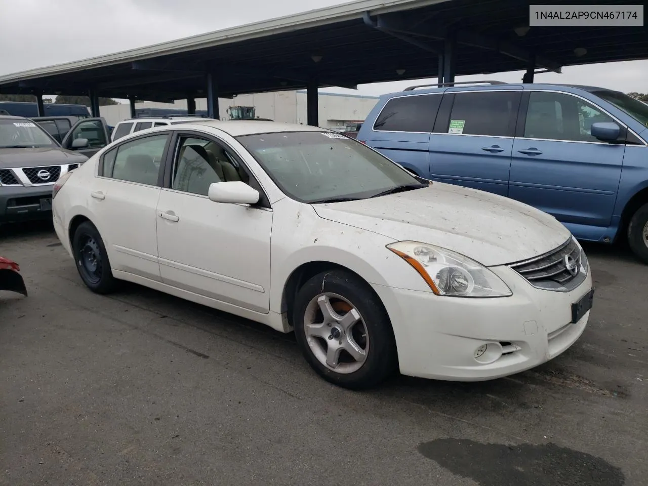 2012 Nissan Altima Base VIN: 1N4AL2AP9CN467174 Lot: 72099464