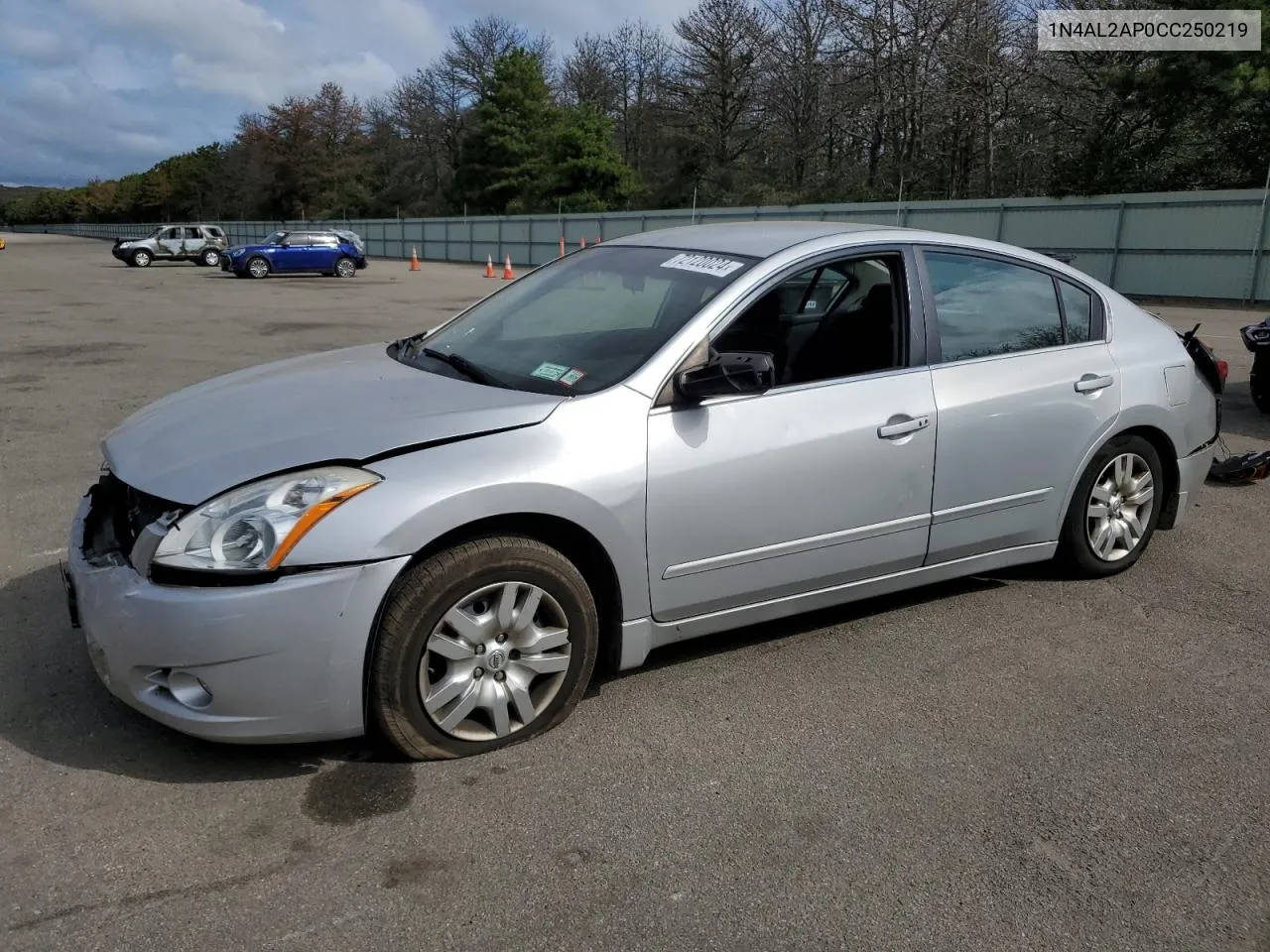 2012 Nissan Altima Base VIN: 1N4AL2AP0CC250219 Lot: 72120024