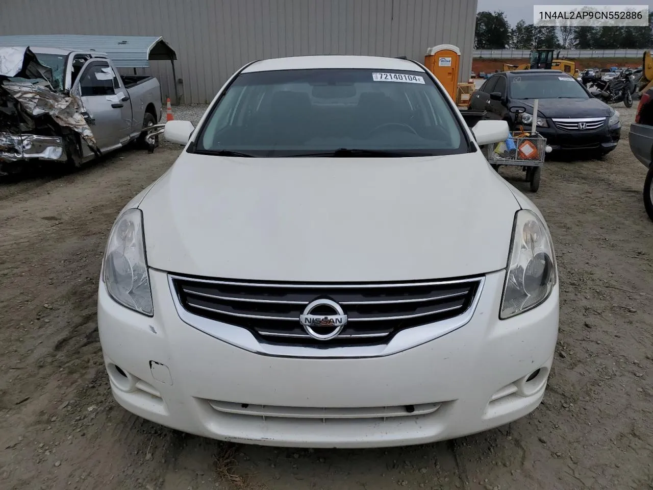 2012 Nissan Altima Base VIN: 1N4AL2AP9CN552886 Lot: 72140104