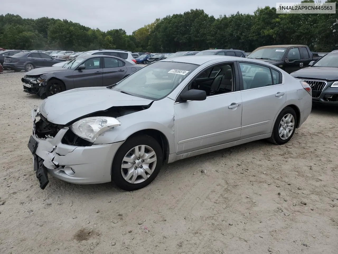 2012 Nissan Altima Base VIN: 1N4AL2AP9CN445563 Lot: 72659374