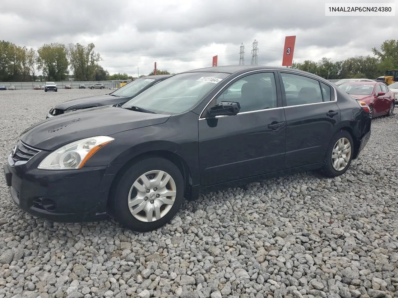 2012 Nissan Altima Base VIN: 1N4AL2AP6CN424380 Lot: 72727464