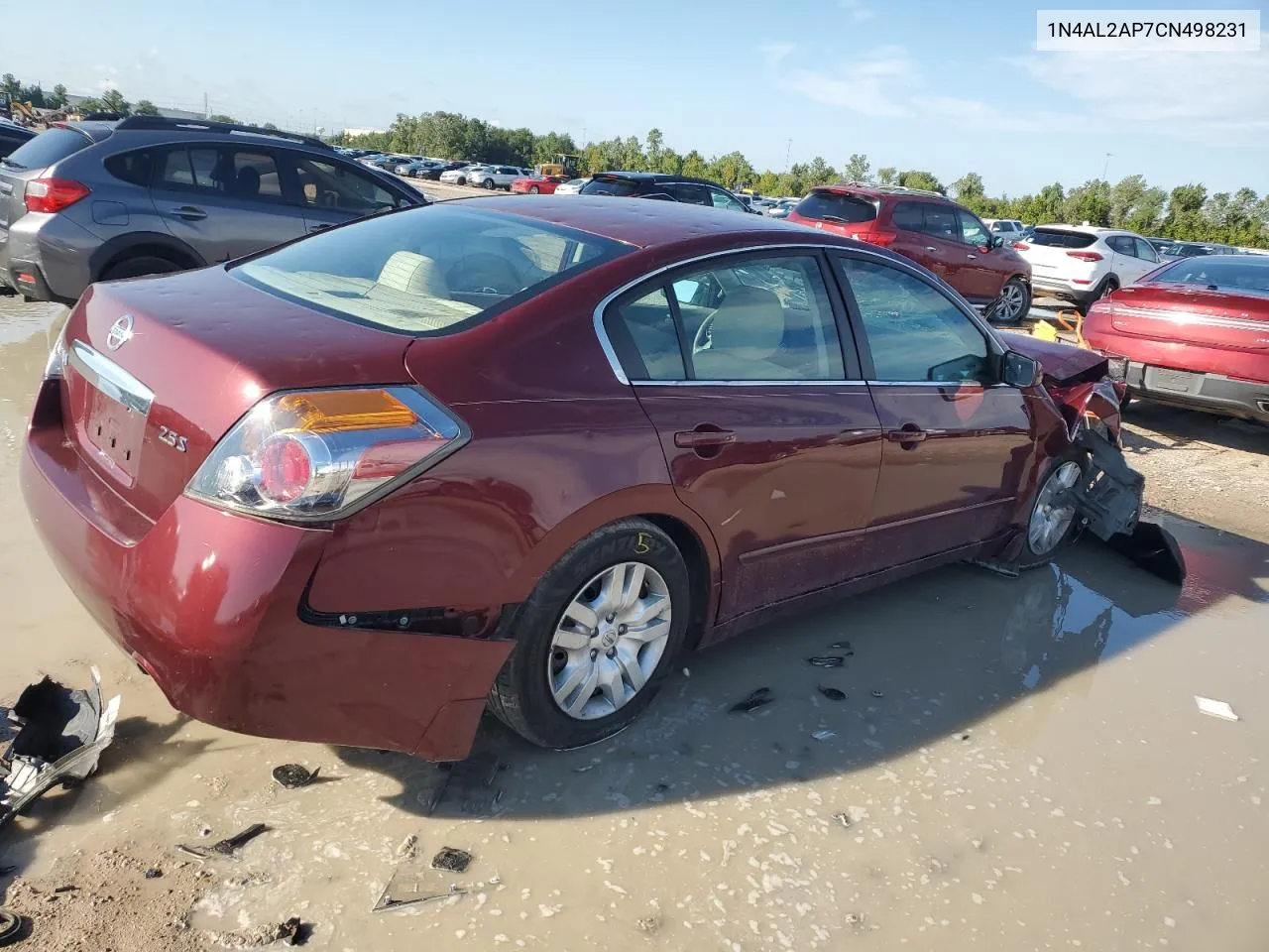 2012 Nissan Altima Base VIN: 1N4AL2AP7CN498231 Lot: 72786254