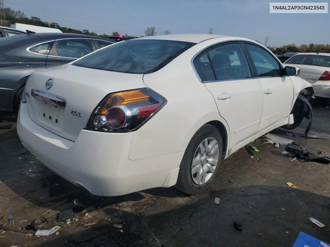 2012 Nissan Altima Base VIN: 1N4AL2AP3CN423543 Lot: 72852784