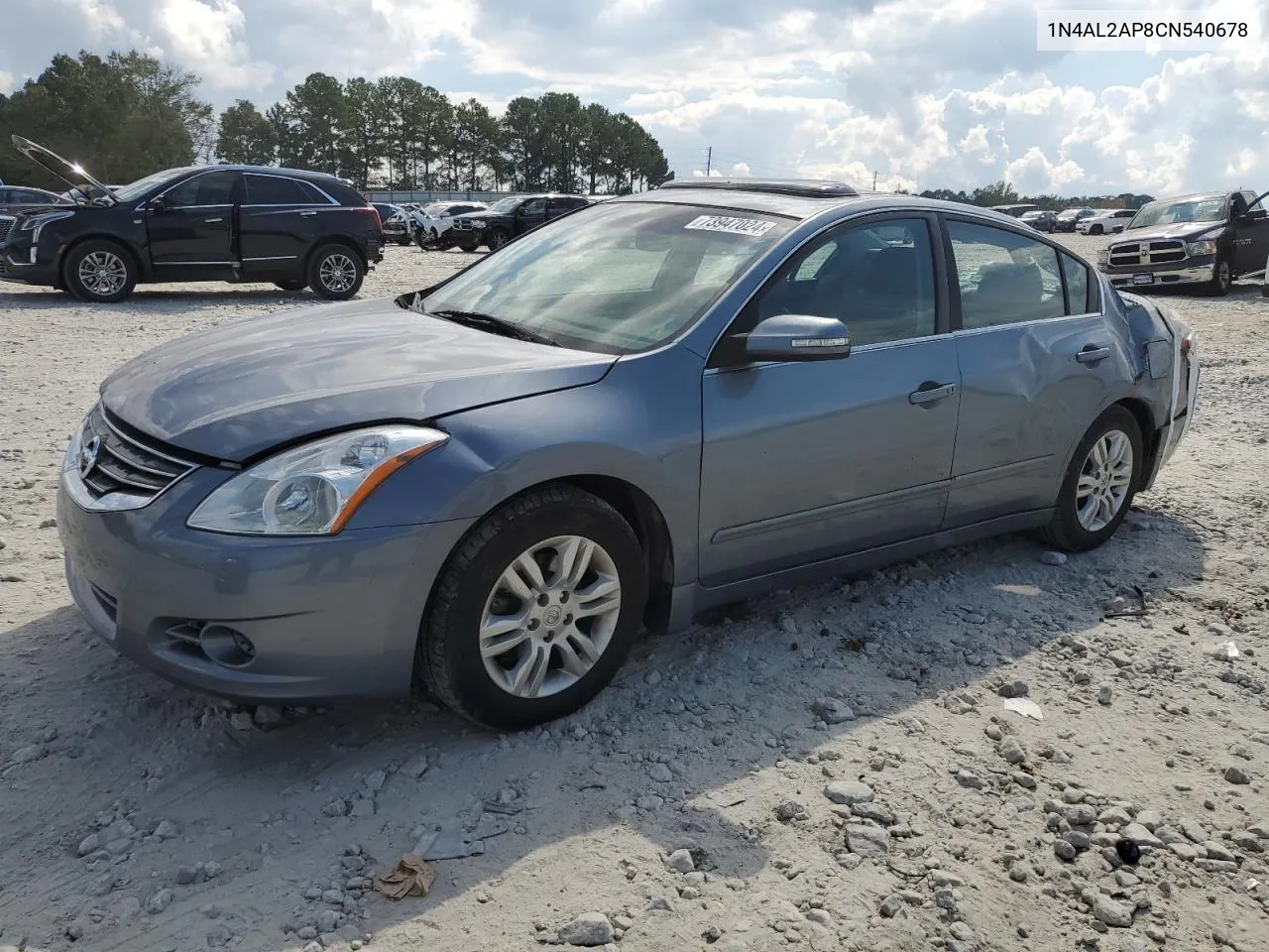 2012 Nissan Altima Base VIN: 1N4AL2AP8CN540678 Lot: 73947024