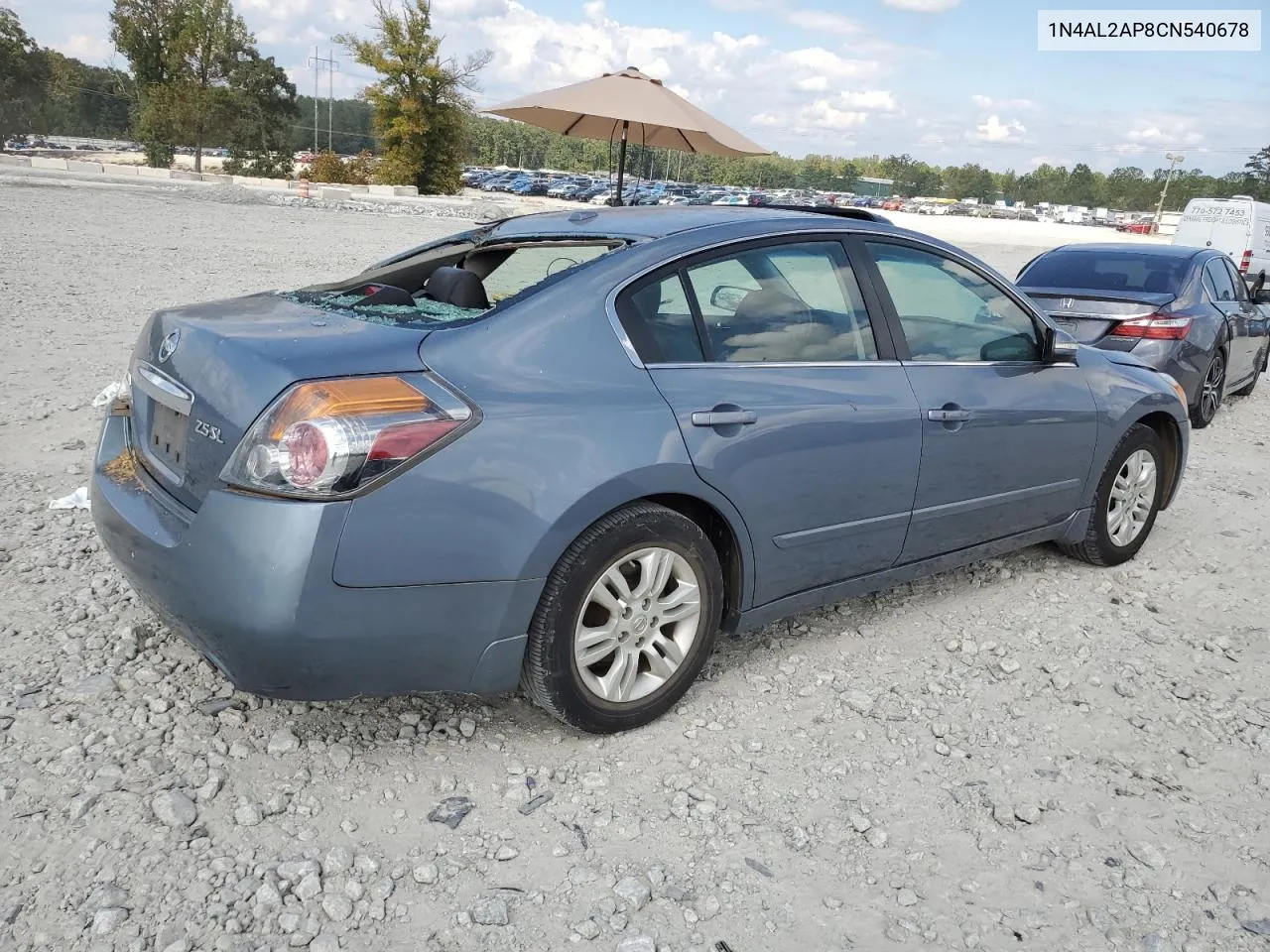 2012 Nissan Altima Base VIN: 1N4AL2AP8CN540678 Lot: 73947024