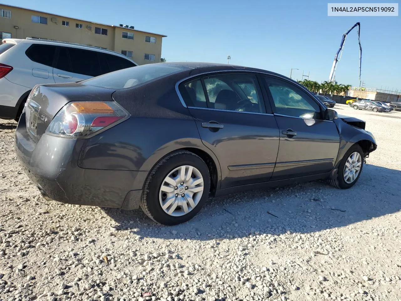 2012 Nissan Altima Base VIN: 1N4AL2AP5CN519092 Lot: 73988354