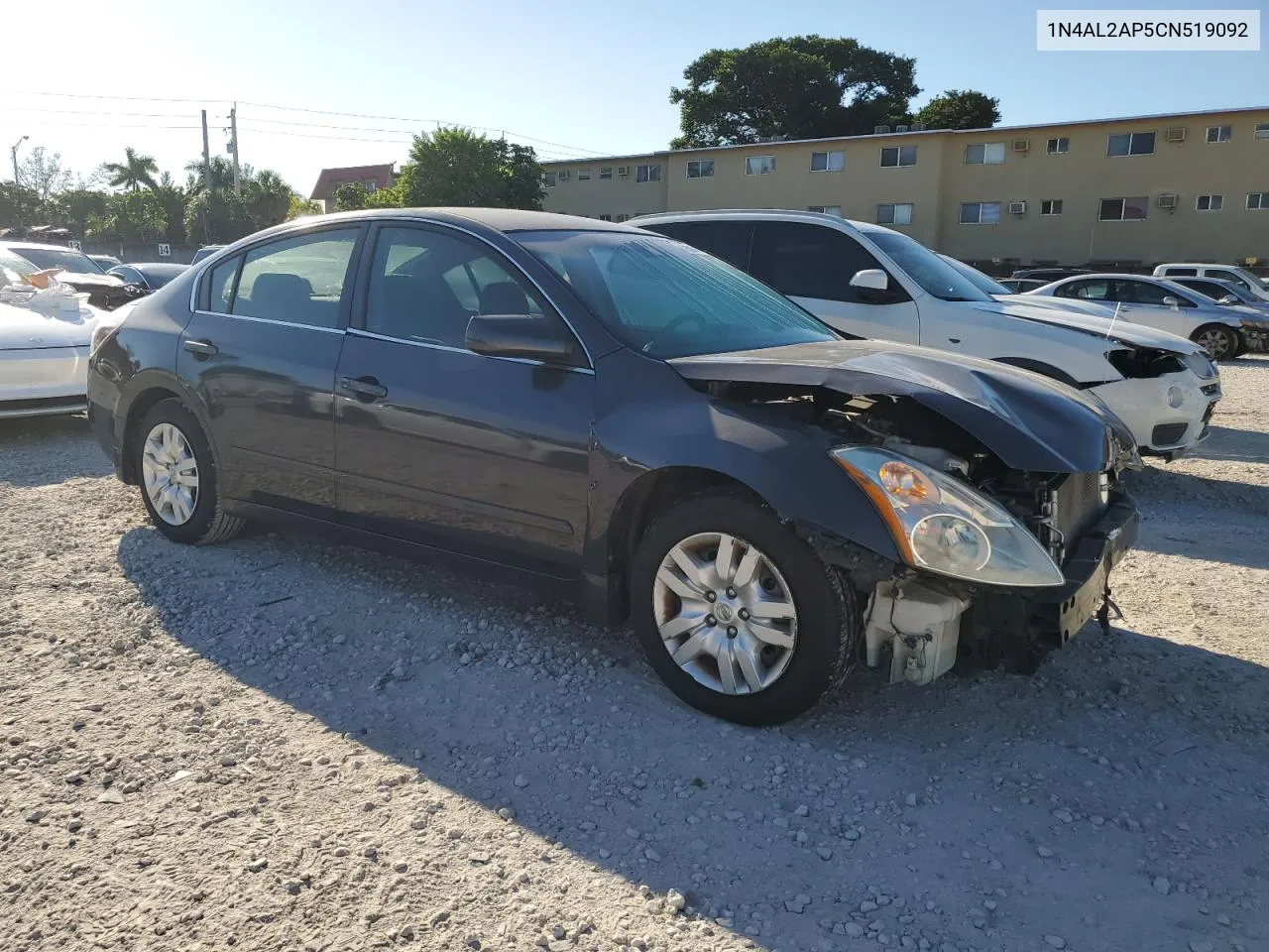 2012 Nissan Altima Base VIN: 1N4AL2AP5CN519092 Lot: 73988354