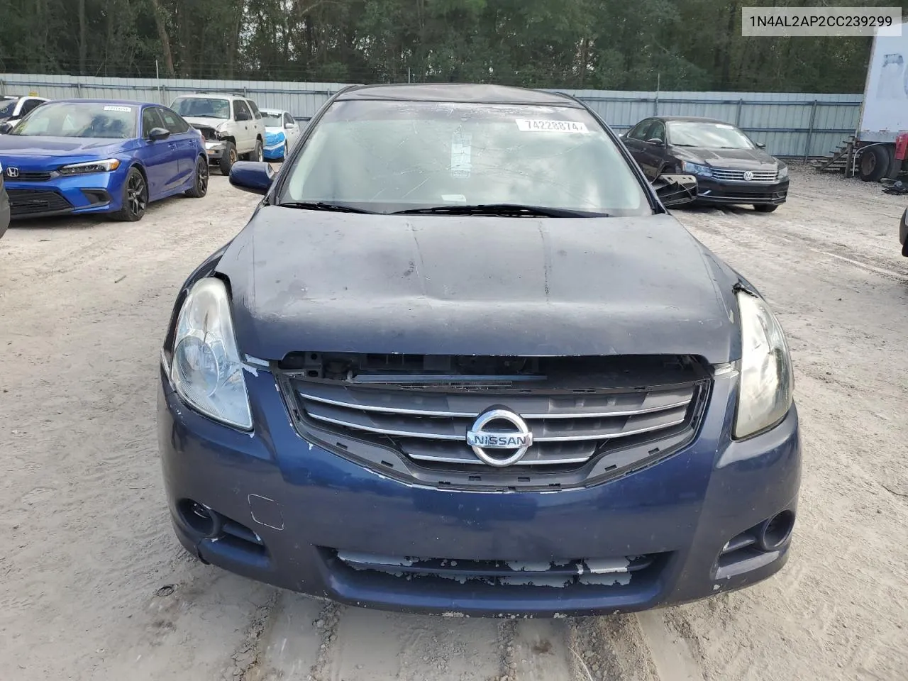 1N4AL2AP2CC239299 2012 Nissan Altima Base