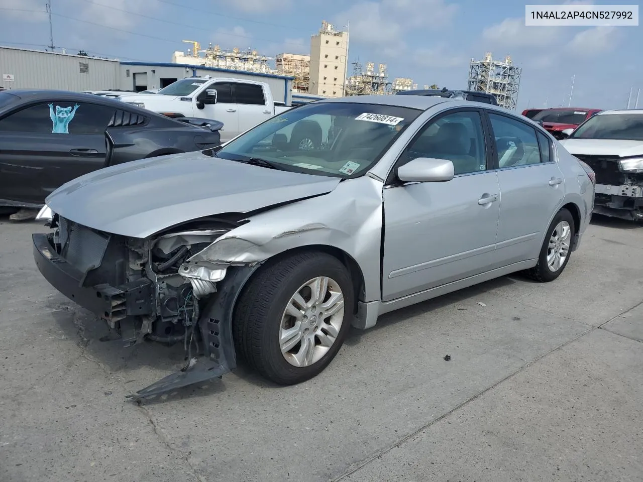 2012 Nissan Altima Base VIN: 1N4AL2AP4CN527992 Lot: 74260814