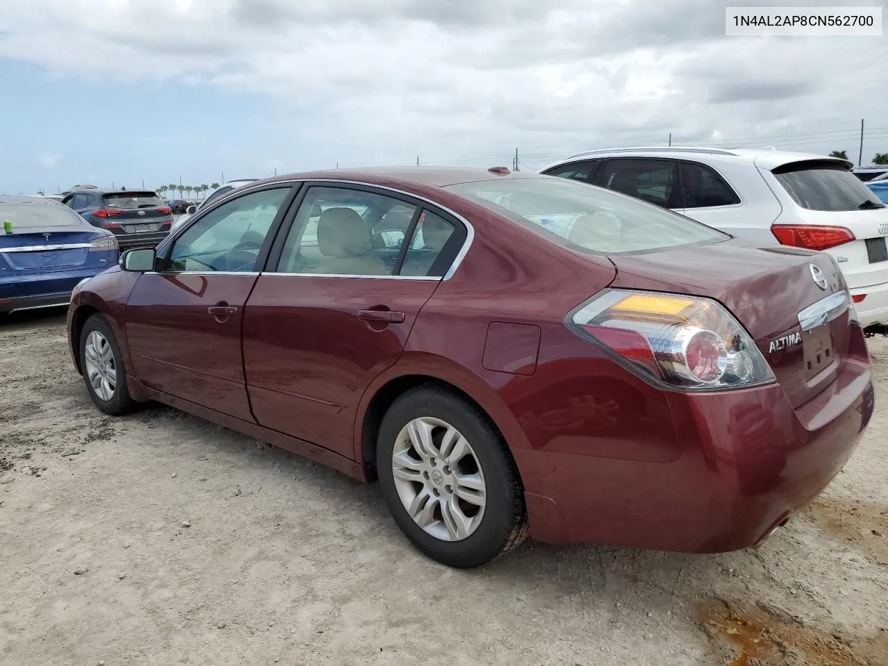 2012 Nissan Altima Base VIN: 1N4AL2AP8CN562700 Lot: 74581154