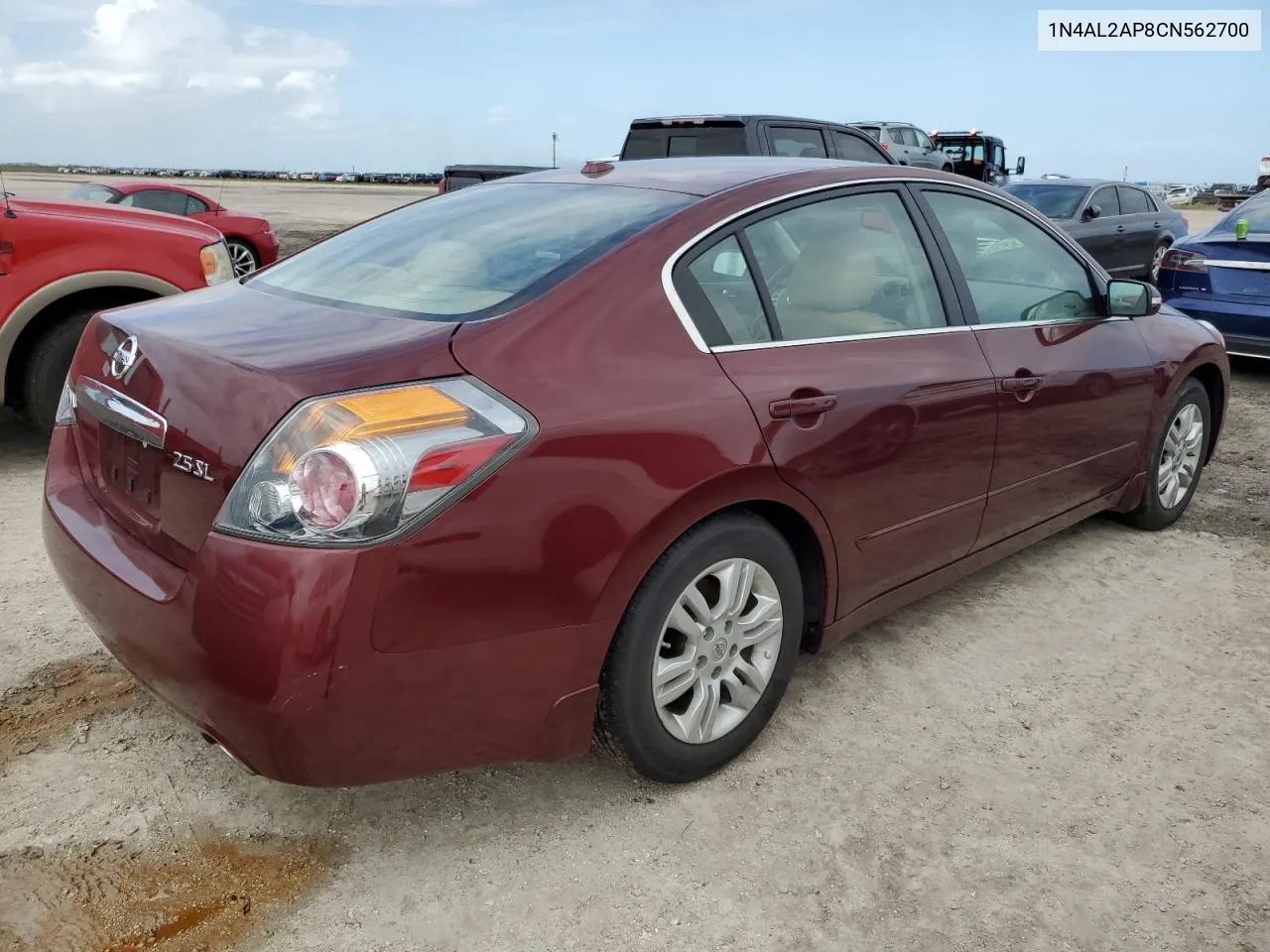 2012 Nissan Altima Base VIN: 1N4AL2AP8CN562700 Lot: 74581154