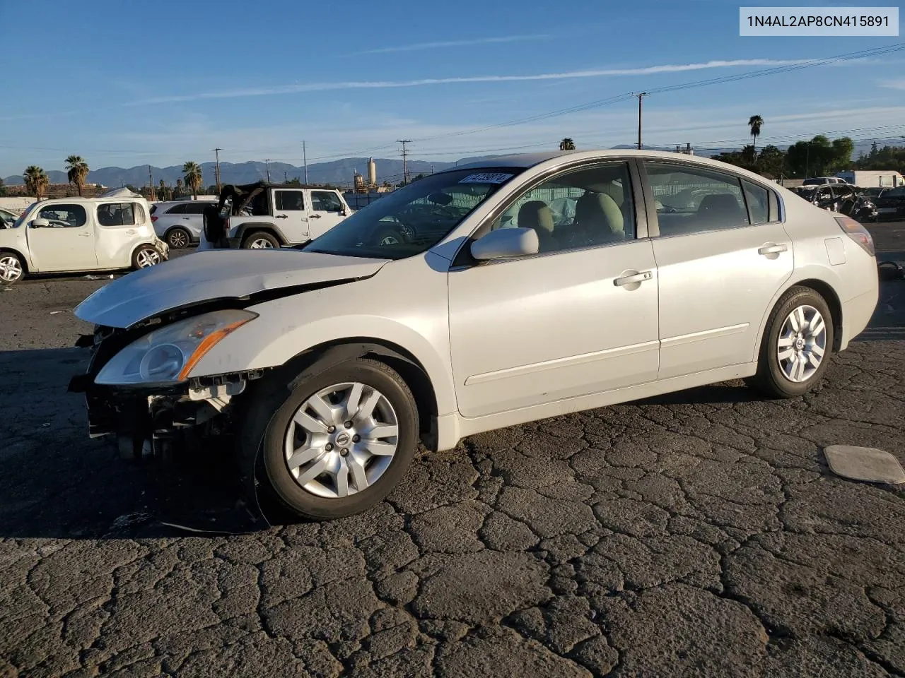 2012 Nissan Altima Base VIN: 1N4AL2AP8CN415891 Lot: 74739874