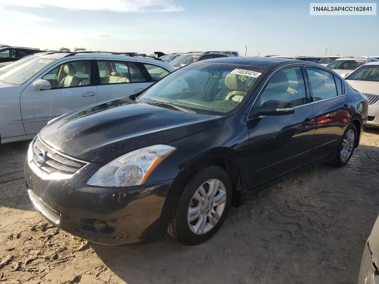 2012 Nissan Altima Base VIN: 1N4AL2AP4CC162841 Lot: 74830424