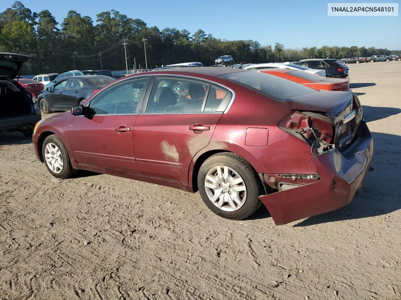 2012 Nissan Altima Base VIN: 1N4AL2AP4CN548101 Lot: 74968264