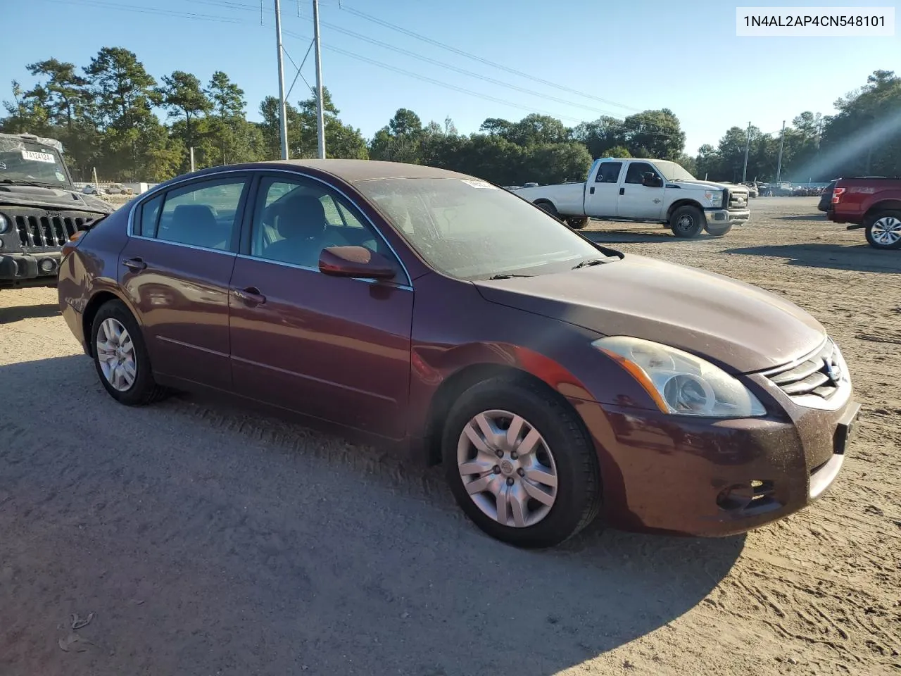 2012 Nissan Altima Base VIN: 1N4AL2AP4CN548101 Lot: 74968264